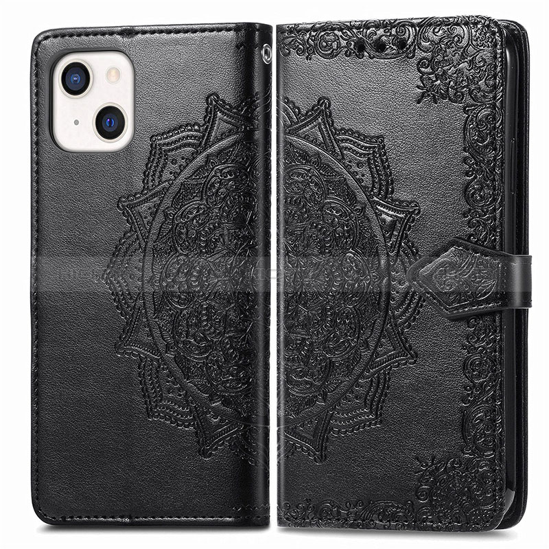 Coque Portefeuille Motif Fantaisie Livre Cuir Etui Clapet H05 pour Apple iPhone 15 Plus