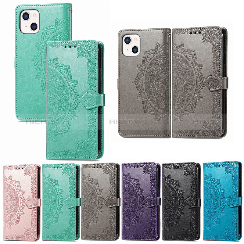 Coque Portefeuille Motif Fantaisie Livre Cuir Etui Clapet H05 pour Apple iPhone 15 Plus