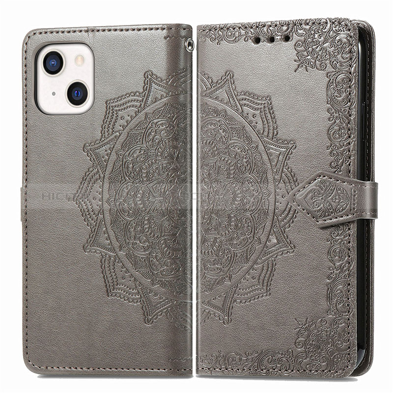 Coque Portefeuille Motif Fantaisie Livre Cuir Etui Clapet H05 pour Apple iPhone 15 Plus Plus