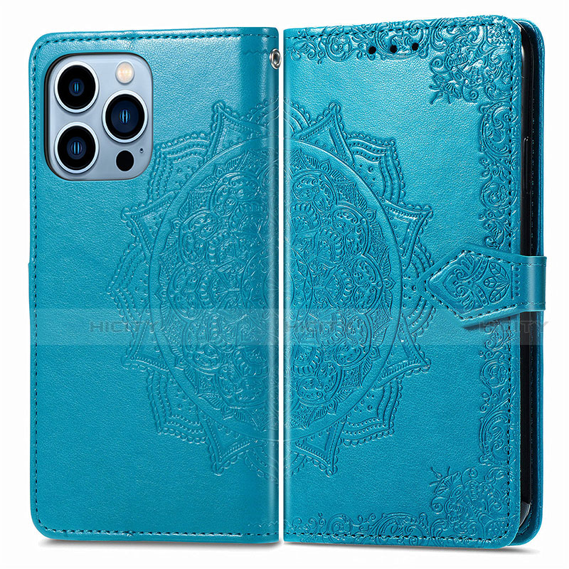 Coque Portefeuille Motif Fantaisie Livre Cuir Etui Clapet H06 pour Apple iPhone 13 Pro Plus