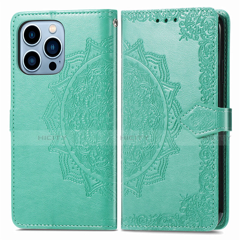 Coque Portefeuille Motif Fantaisie Livre Cuir Etui Clapet H06 pour Apple iPhone 13 Pro Plus