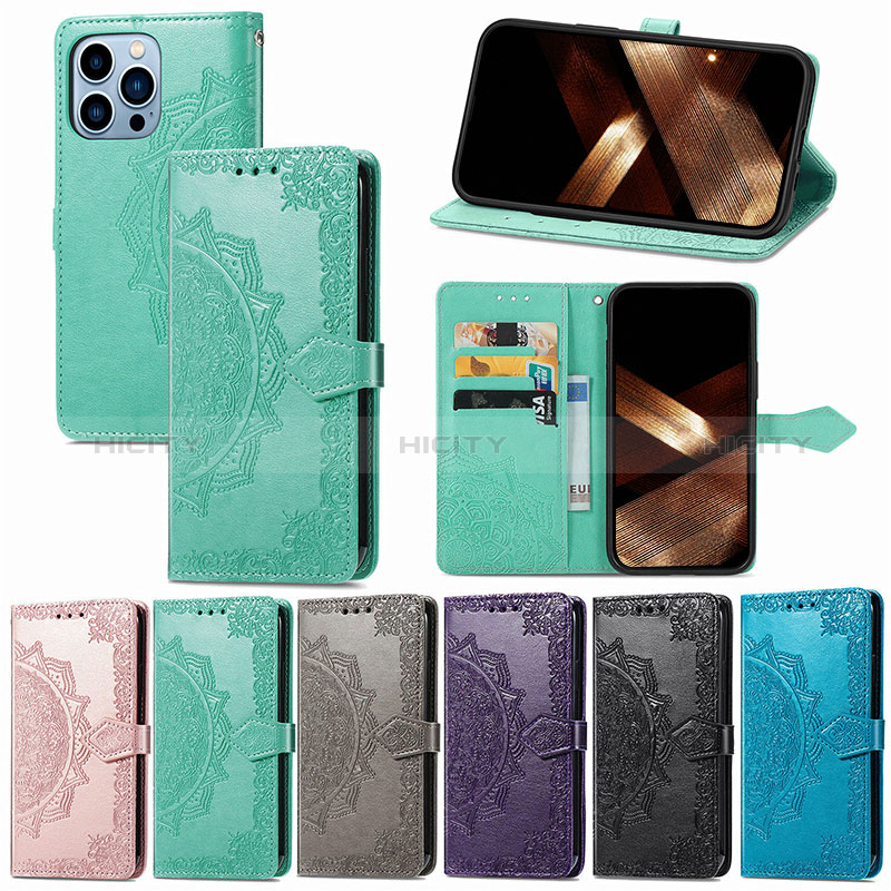 Coque Portefeuille Motif Fantaisie Livre Cuir Etui Clapet H06 pour Apple iPhone 14 Pro Max Plus