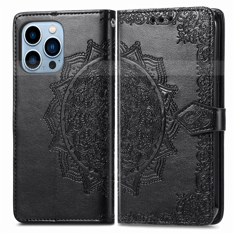 Coque Portefeuille Motif Fantaisie Livre Cuir Etui Clapet H06 pour Apple iPhone 15 Pro Max Plus