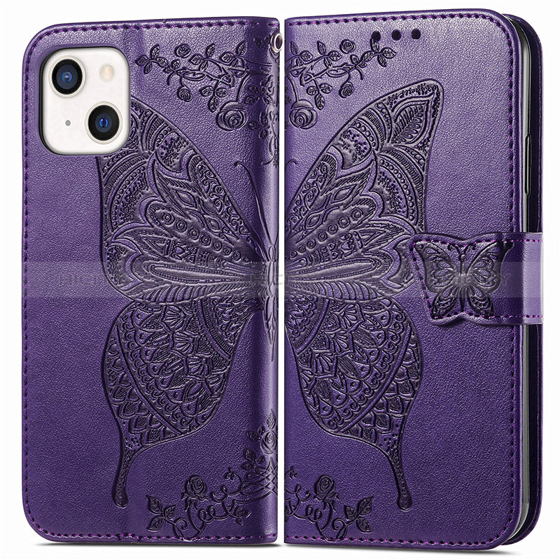 Coque Portefeuille Motif Fantaisie Livre Cuir Etui Clapet H07 pour Apple iPhone 15 Plus Plus