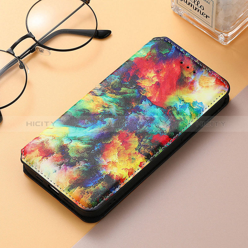 Coque Portefeuille Motif Fantaisie Livre Cuir Etui Clapet H09 pour Apple iPhone 14 Pro Max Colorful Plus