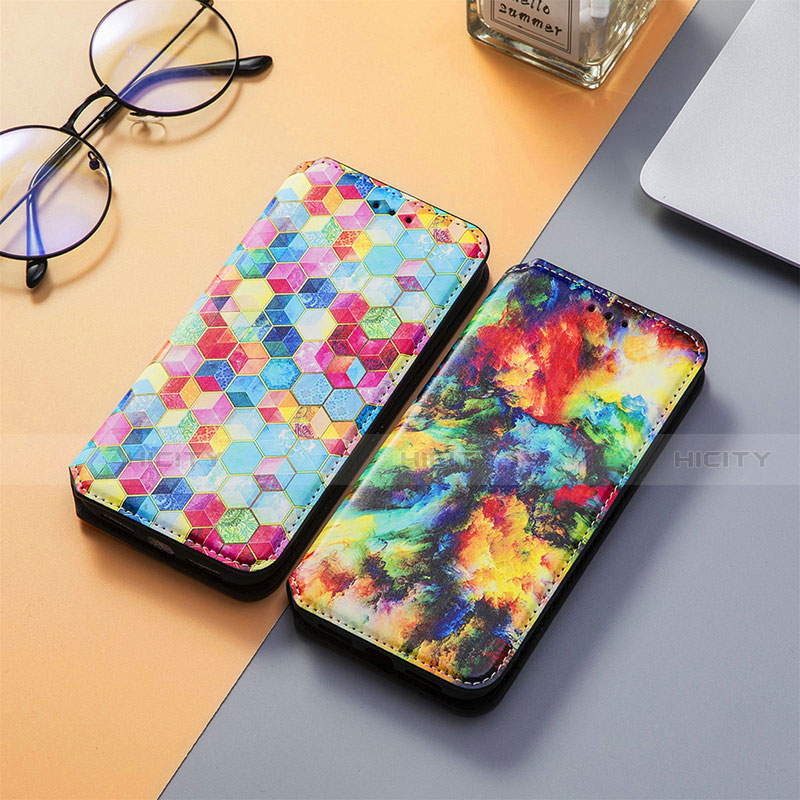 Coque Portefeuille Motif Fantaisie Livre Cuir Etui Clapet H10 pour Apple iPhone 13 Plus