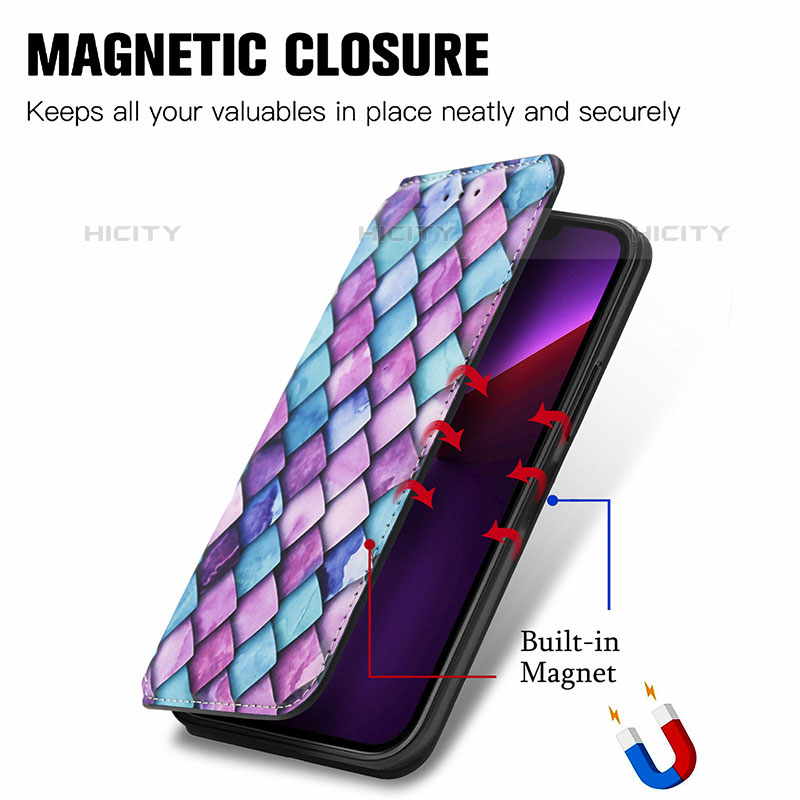 Coque Portefeuille Motif Fantaisie Livre Cuir Etui Clapet H10 pour Apple iPhone 15 Pro Max Plus