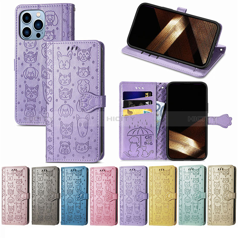 Coque Portefeuille Motif Fantaisie Livre Cuir Etui Clapet H11 pour Apple iPhone 14 Pro Max Plus