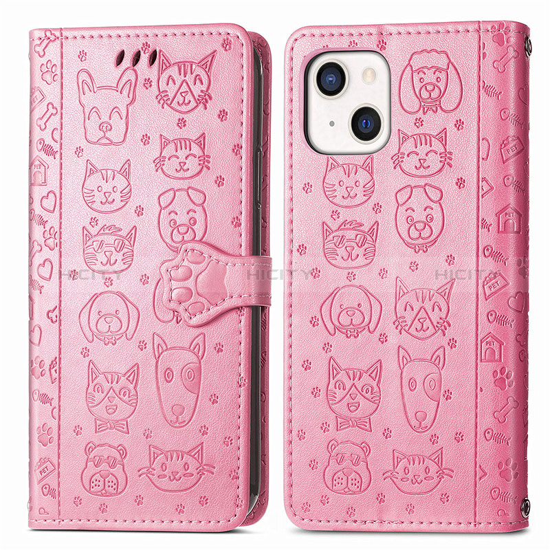 Coque Portefeuille Motif Fantaisie Livre Cuir Etui Clapet H11 pour Apple iPhone 15 Plus