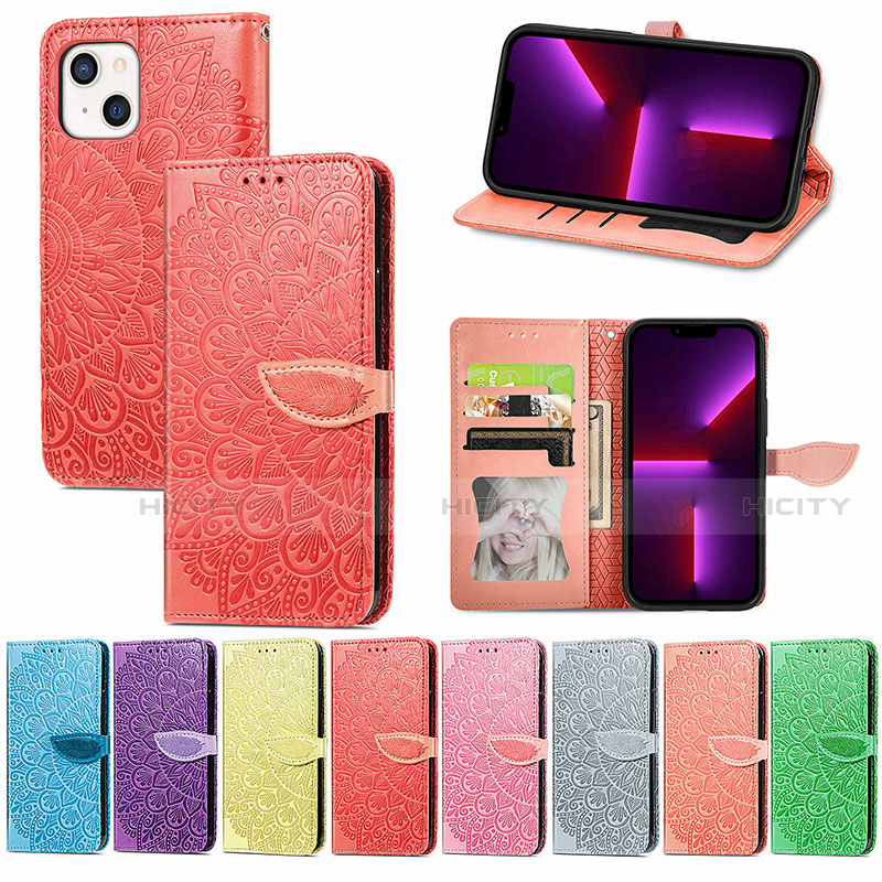 Coque Portefeuille Motif Fantaisie Livre Cuir Etui Clapet H13 pour Apple iPhone 14 Plus