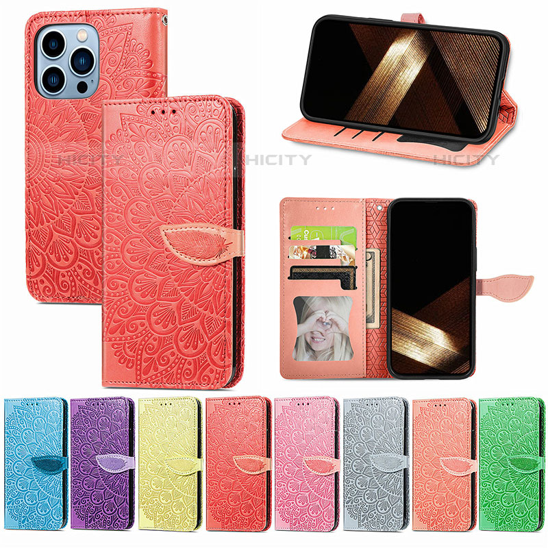 Coque Portefeuille Motif Fantaisie Livre Cuir Etui Clapet H13 pour Apple iPhone 16 Pro Max Plus