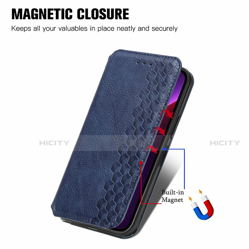 Coque Portefeuille Motif Fantaisie Livre Cuir Etui Clapet H15 pour Apple iPhone 13 Plus