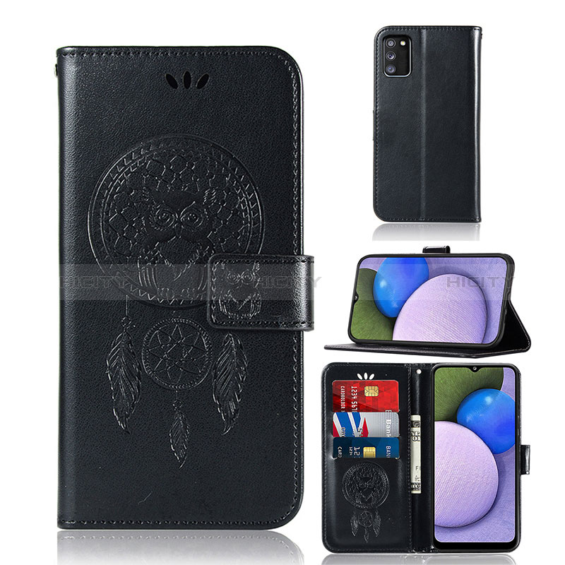 Coque Portefeuille Motif Fantaisie Livre Cuir Etui Clapet JX1 pour Samsung Galaxy A02s Plus