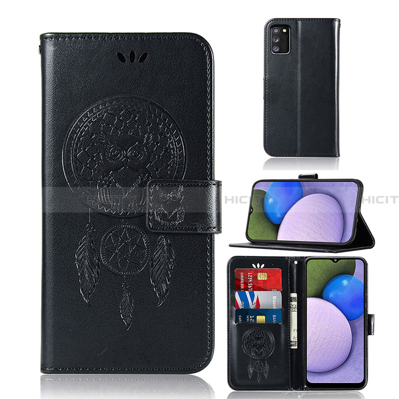 Coque Portefeuille Motif Fantaisie Livre Cuir Etui Clapet JX1 pour Samsung Galaxy F02S SM-E025F Plus