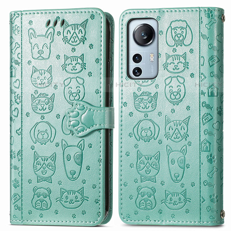 Coque Portefeuille Motif Fantaisie Livre Cuir Etui Clapet L01 pour Xiaomi Mi 12S 5G Plus