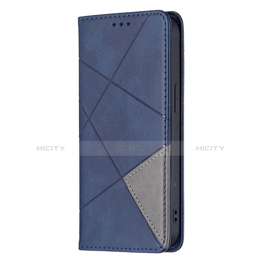 Coque Portefeuille Motif Fantaisie Livre Cuir Etui Clapet L04 pour Apple iPhone 13 Bleu Plus