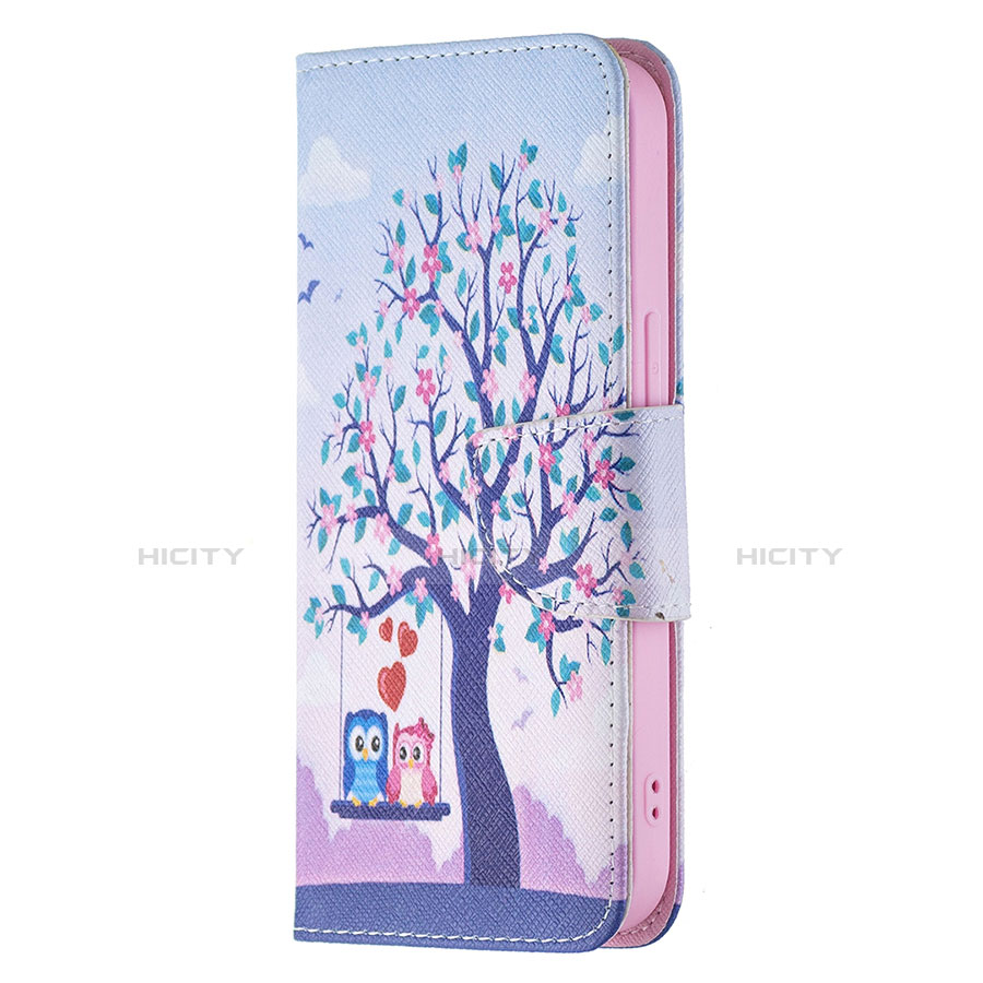 Coque Portefeuille Motif Fantaisie Livre Cuir Etui Clapet L07 pour Apple iPhone 13 Mixte Plus