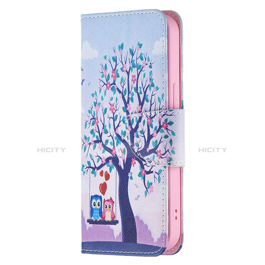 Coque Portefeuille Motif Fantaisie Livre Cuir Etui Clapet L07 pour Apple iPhone 13 Pro Max Mixte Plus