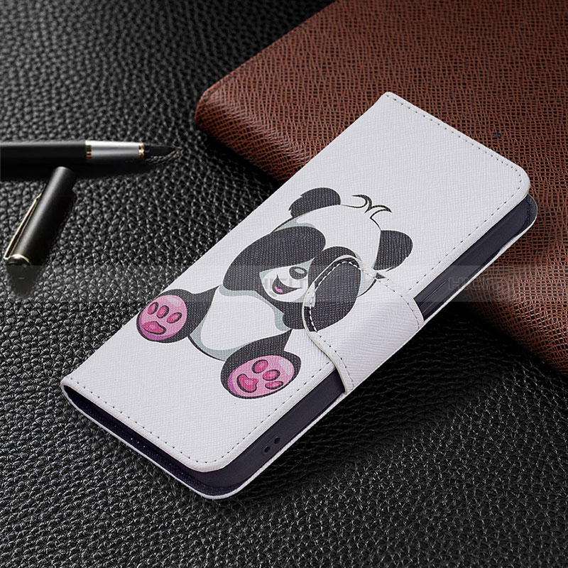 Coque Portefeuille Motif Fantaisie Livre Cuir Etui Clapet L07 pour Apple iPhone 15 Plus Blanc Plus