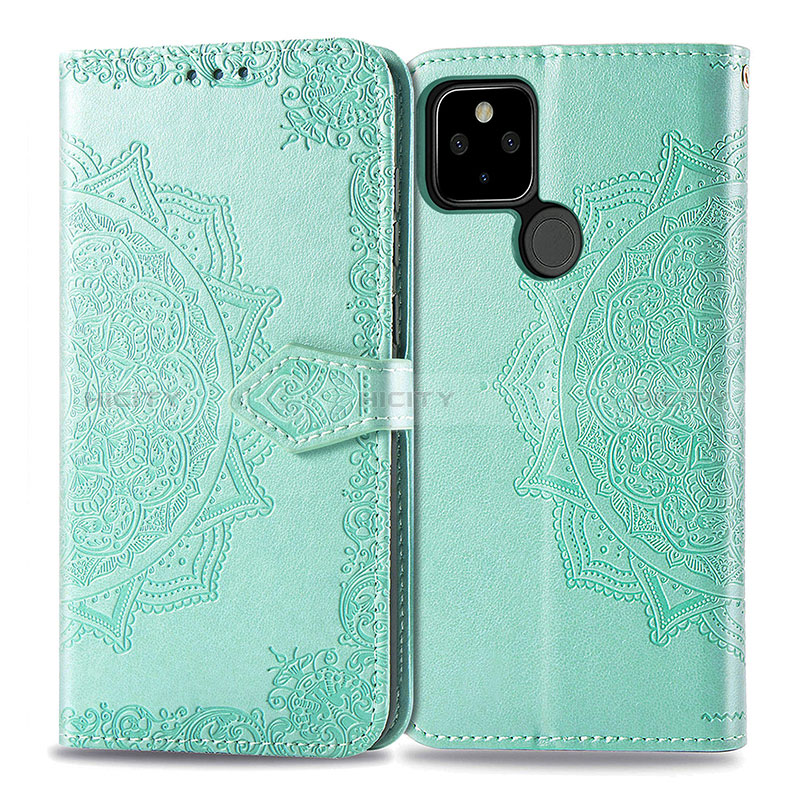 Coque Portefeuille Motif Fantaisie Livre Cuir Etui Clapet pour Google Pixel 5 XL 5G Plus