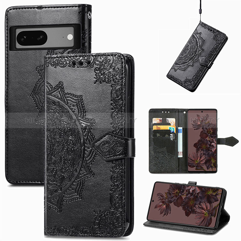 Coque Portefeuille Motif Fantaisie Livre Cuir Etui Clapet pour Google Pixel 7 5G Plus