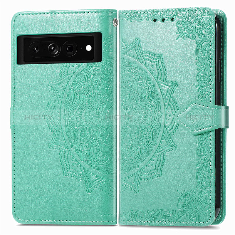 Coque Portefeuille Motif Fantaisie Livre Cuir Etui Clapet pour Google Pixel 7 Pro 5G Plus