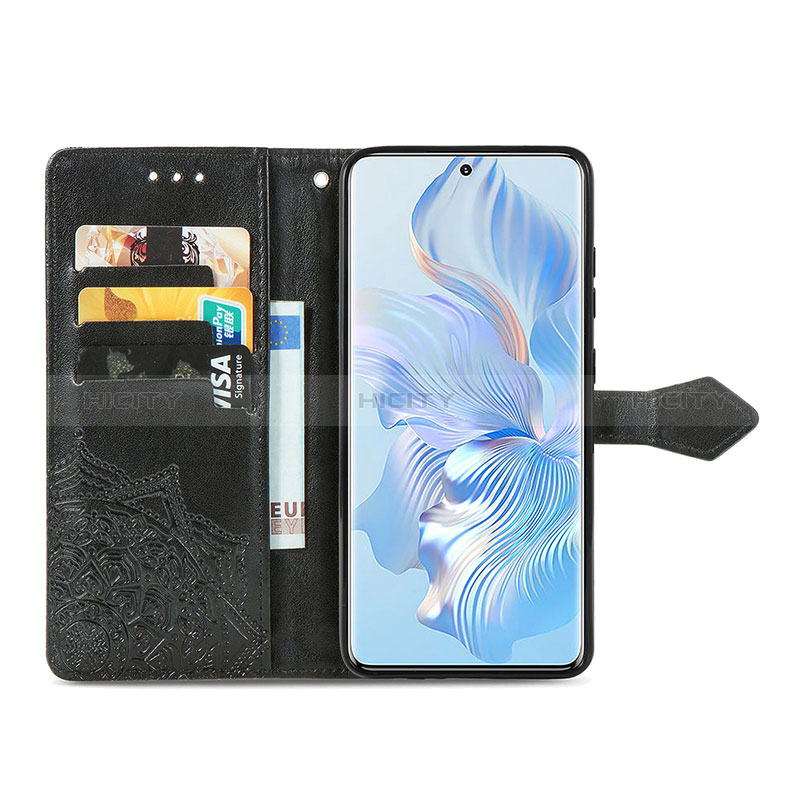 Coque Portefeuille Motif Fantaisie Livre Cuir Etui Clapet pour Huawei Honor 80 5G Plus