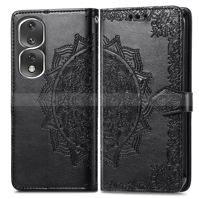 Coque Portefeuille Motif Fantaisie Livre Cuir Etui Clapet pour Huawei Honor 80 Pro Flat 5G Plus