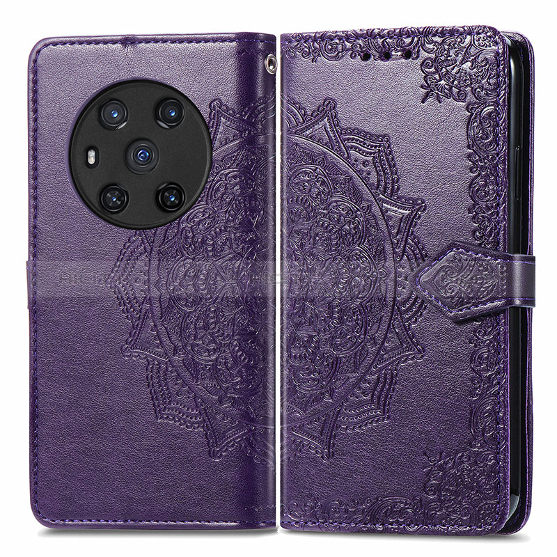 Coque Portefeuille Motif Fantaisie Livre Cuir Etui Clapet pour Huawei Honor Magic3 5G Plus