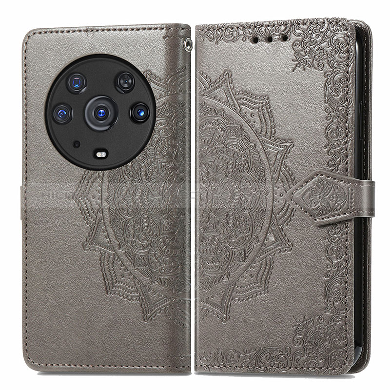 Coque Portefeuille Motif Fantaisie Livre Cuir Etui Clapet pour Huawei Honor Magic3 Pro 5G Plus