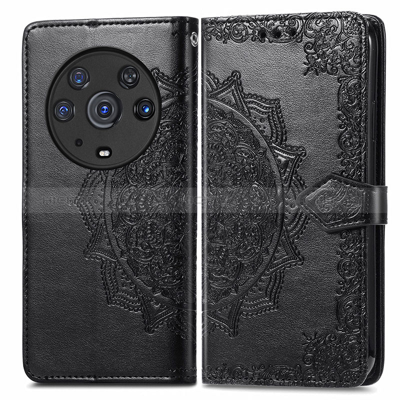 Coque Portefeuille Motif Fantaisie Livre Cuir Etui Clapet pour Huawei Honor Magic3 Pro 5G Plus