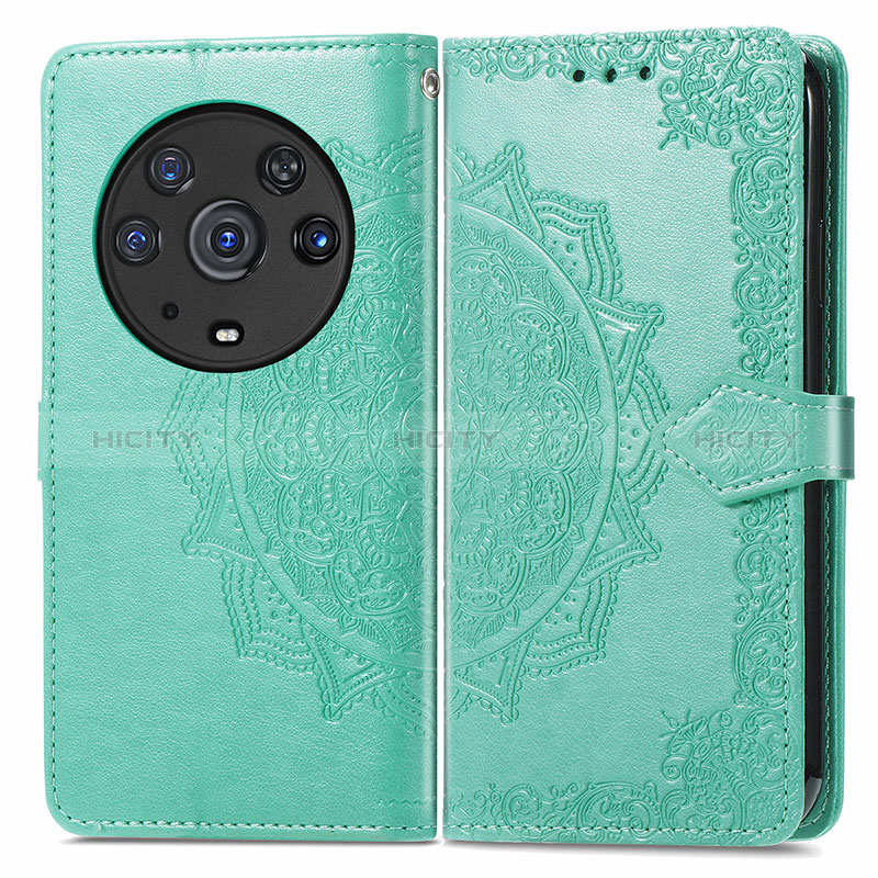 Coque Portefeuille Motif Fantaisie Livre Cuir Etui Clapet pour Huawei Honor Magic3 Pro 5G Plus