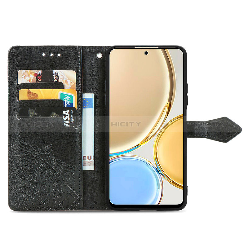 Coque Portefeuille Motif Fantaisie Livre Cuir Etui Clapet pour Huawei Honor Magic4 Lite 5G Plus