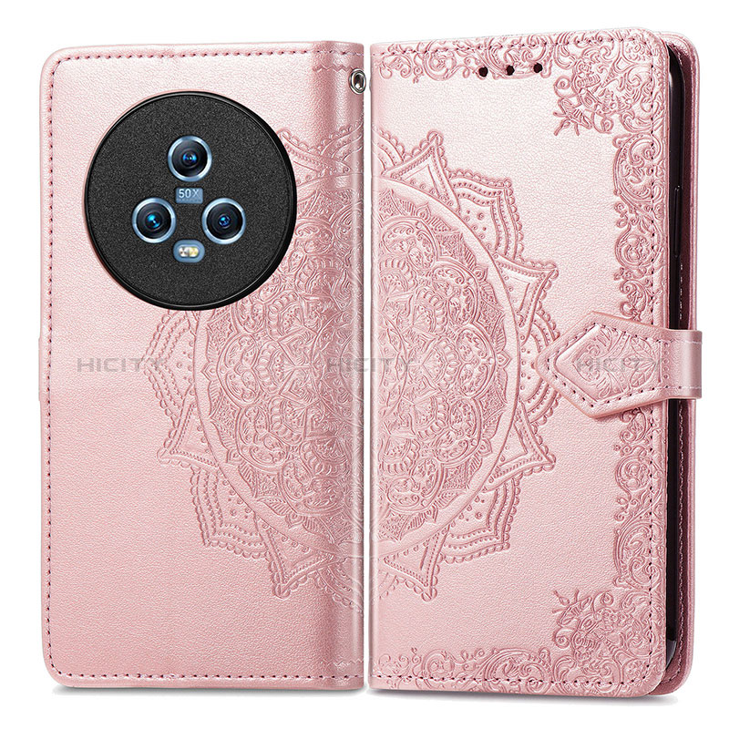 Coque Portefeuille Motif Fantaisie Livre Cuir Etui Clapet pour Huawei Honor Magic5 5G Plus