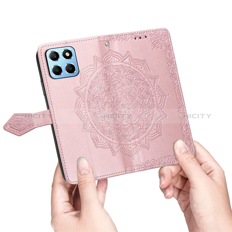 Coque Portefeuille Motif Fantaisie Livre Cuir Etui Clapet pour Huawei Honor X6 Plus