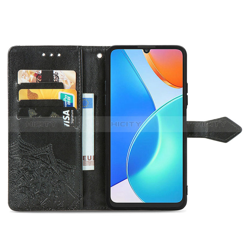 Coque Portefeuille Motif Fantaisie Livre Cuir Etui Clapet pour Huawei Honor X7 Plus