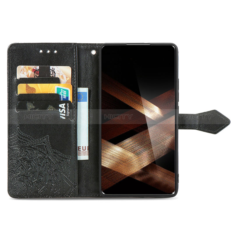 Coque Portefeuille Motif Fantaisie Livre Cuir Etui Clapet pour Huawei Honor X7b Plus