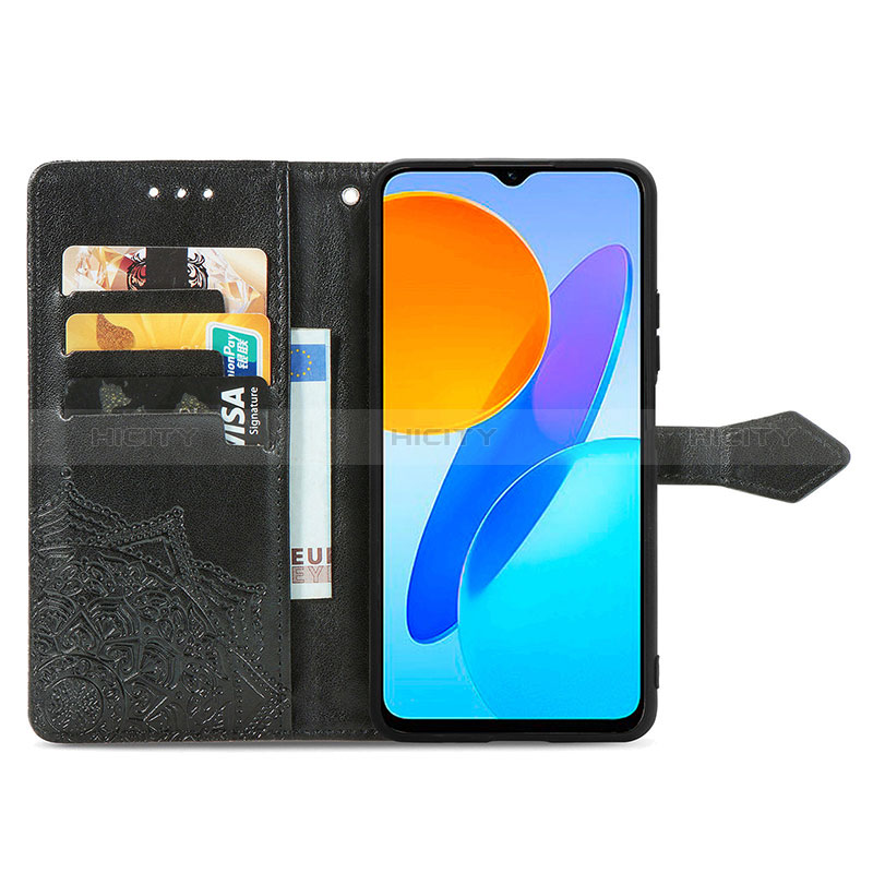 Coque Portefeuille Motif Fantaisie Livre Cuir Etui Clapet pour Huawei Honor X8a 5G Plus