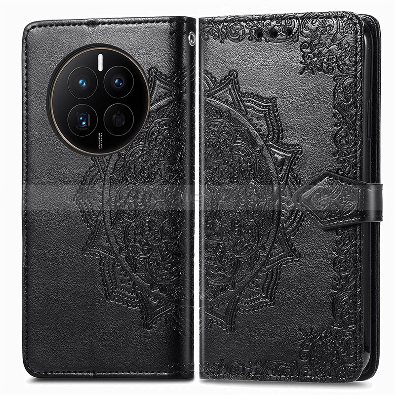 Coque Portefeuille Motif Fantaisie Livre Cuir Etui Clapet pour Huawei Mate 50 Plus