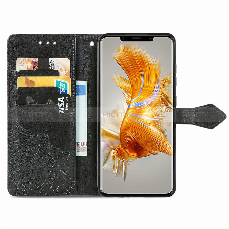 Coque Portefeuille Motif Fantaisie Livre Cuir Etui Clapet pour Huawei Mate 50 Pro Plus