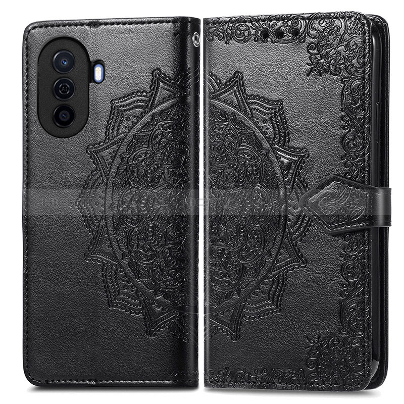 Coque Portefeuille Motif Fantaisie Livre Cuir Etui Clapet pour Huawei Nova Y71 Plus