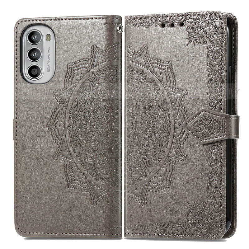 Coque Portefeuille Motif Fantaisie Livre Cuir Etui Clapet pour Motorola Moto Edge (2022) 5G Plus