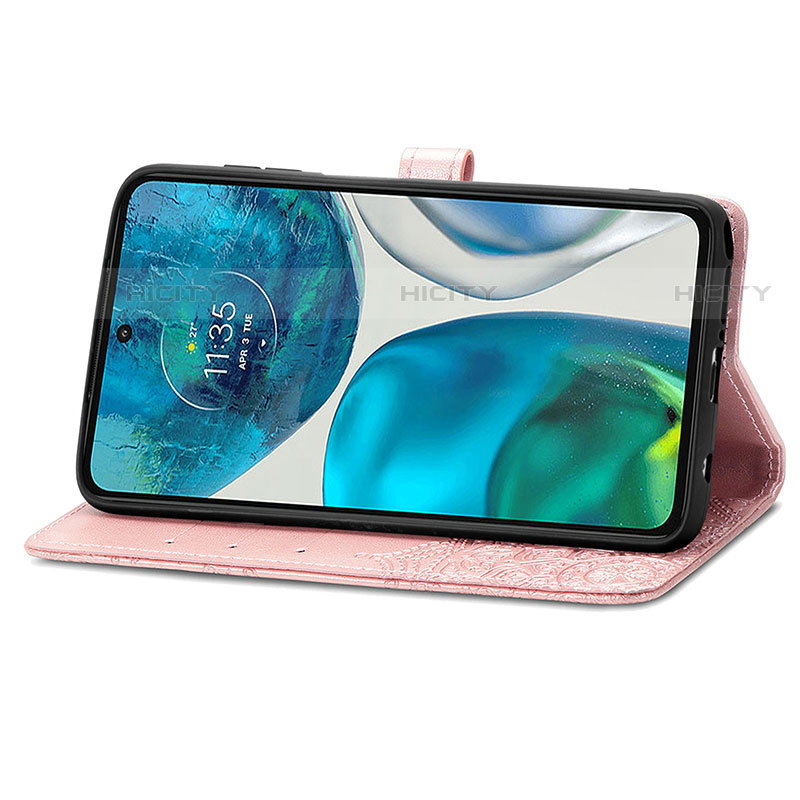 Coque Portefeuille Motif Fantaisie Livre Cuir Etui Clapet pour Motorola Moto Edge (2022) 5G Plus