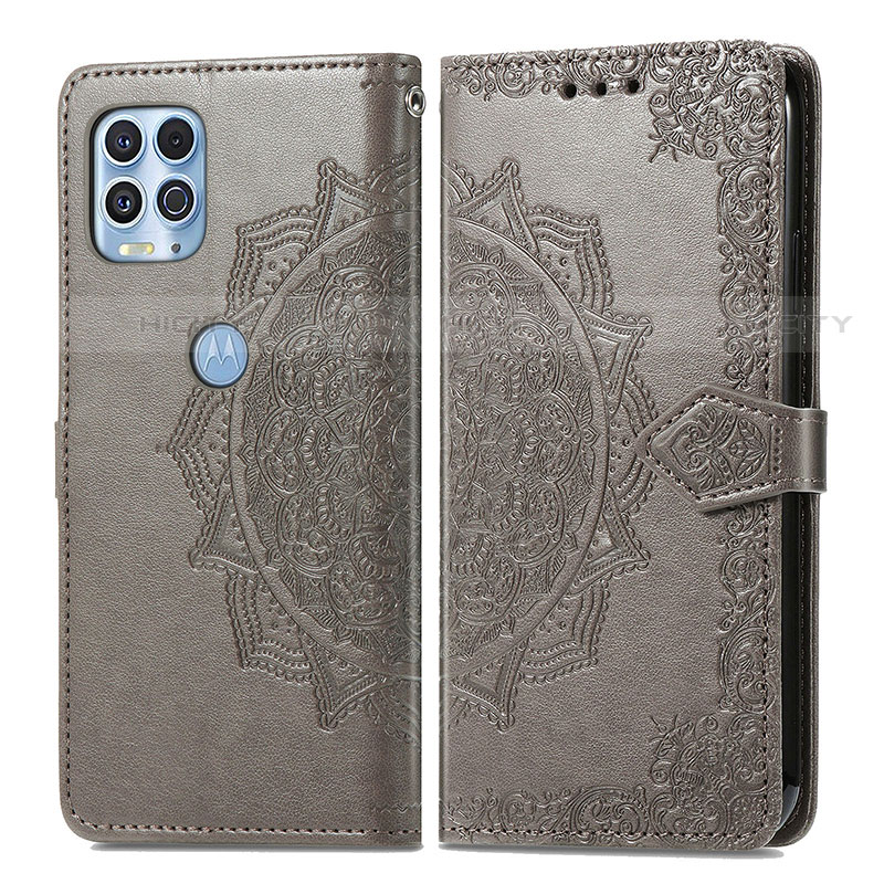 Coque Portefeuille Motif Fantaisie Livre Cuir Etui Clapet pour Motorola Moto Edge S 5G Plus