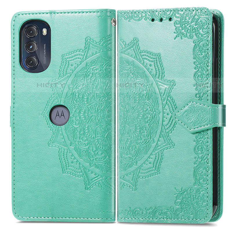 Coque Portefeuille Motif Fantaisie Livre Cuir Etui Clapet pour Motorola Moto G 5G (2022) Plus