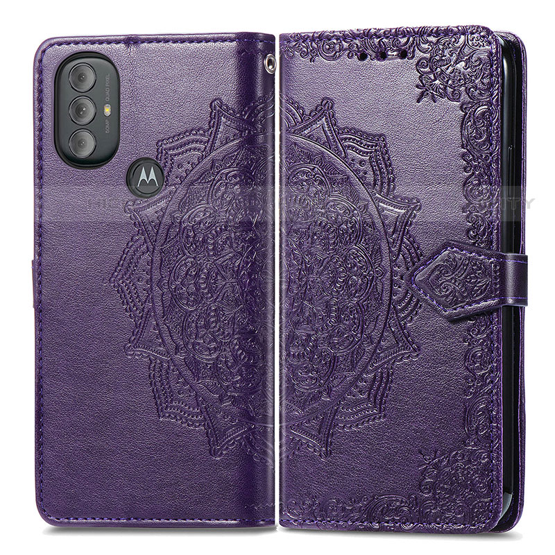 Coque Portefeuille Motif Fantaisie Livre Cuir Etui Clapet pour Motorola Moto G Play Gen 2 Plus