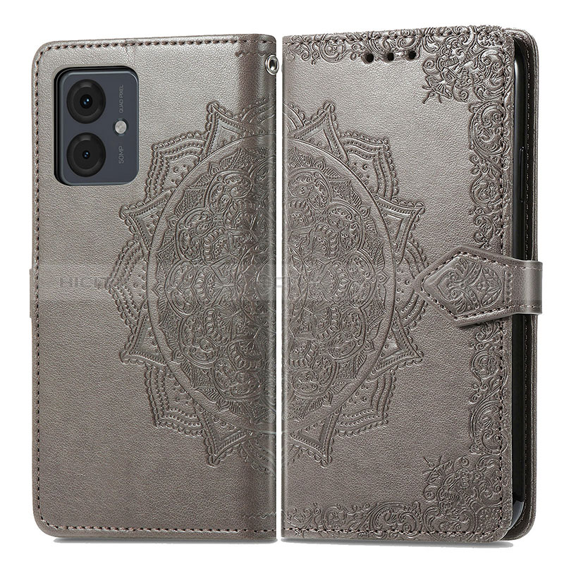 Coque Portefeuille Motif Fantaisie Livre Cuir Etui Clapet pour Motorola Moto G14 Plus