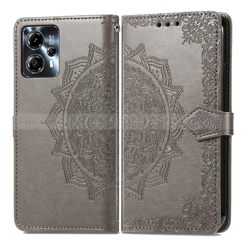 Coque Portefeuille Motif Fantaisie Livre Cuir Etui Clapet pour Motorola Moto G23 Plus