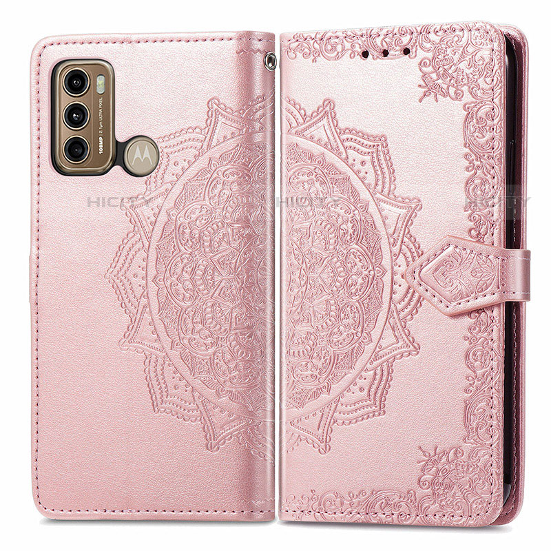 Coque Portefeuille Motif Fantaisie Livre Cuir Etui Clapet pour Motorola Moto G40 Fusion Plus