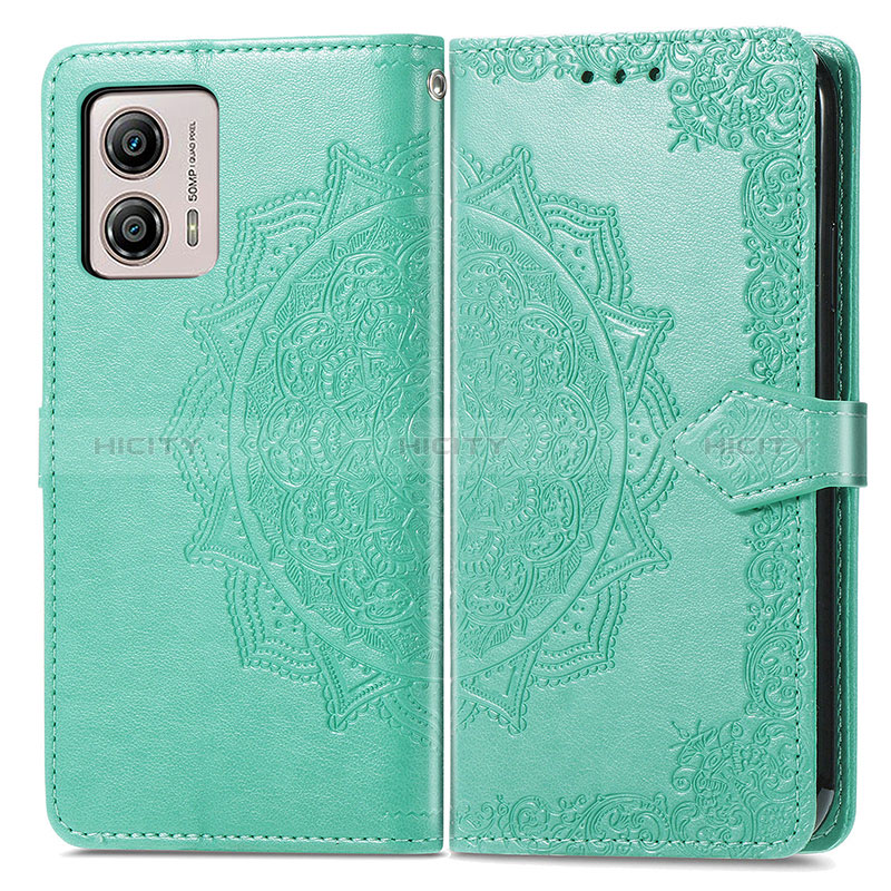 Coque Portefeuille Motif Fantaisie Livre Cuir Etui Clapet pour Motorola Moto G53j 5G Plus